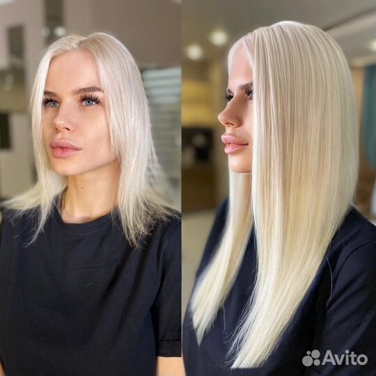 Наращивание волос с гарантией Коррекция