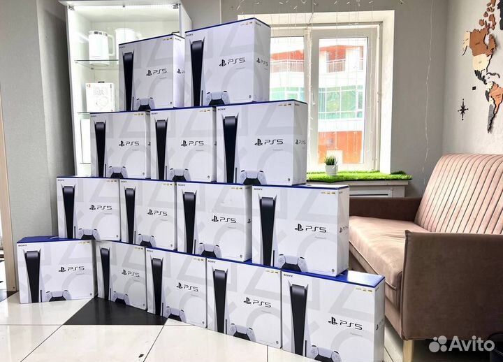 Sony Playstation 5 с дисководом и цифровая+700 игр