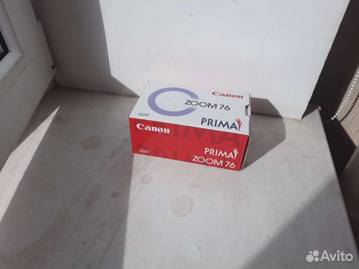 Пленочный фотоаппарат canon prima