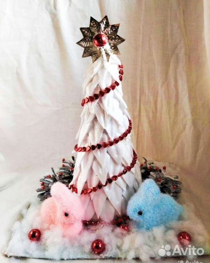 Поделка в сад, школу новогодняя