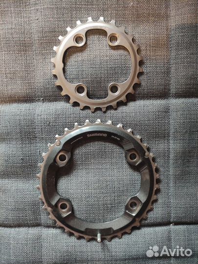 Комплект передний переключатель и звёзды