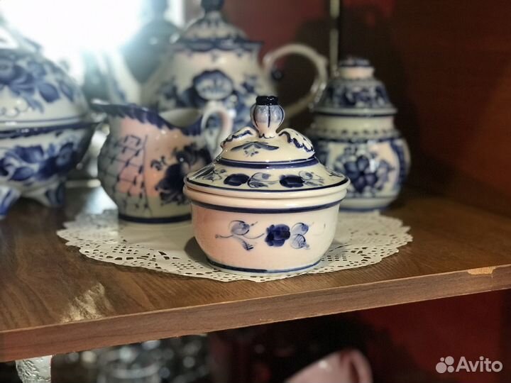 Сервиз гжель новый