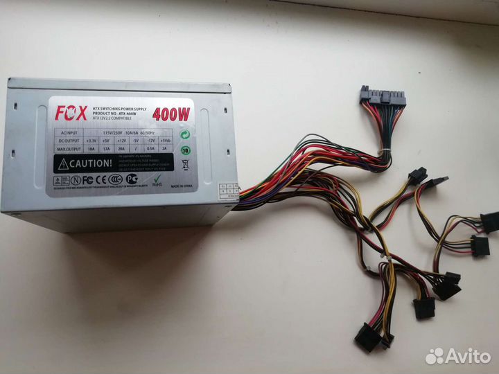 Блок питания для пк 400w