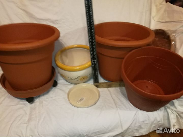 Горшки цветочные большие