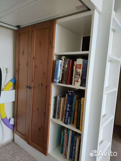 Кровать чердак Икея Smastad