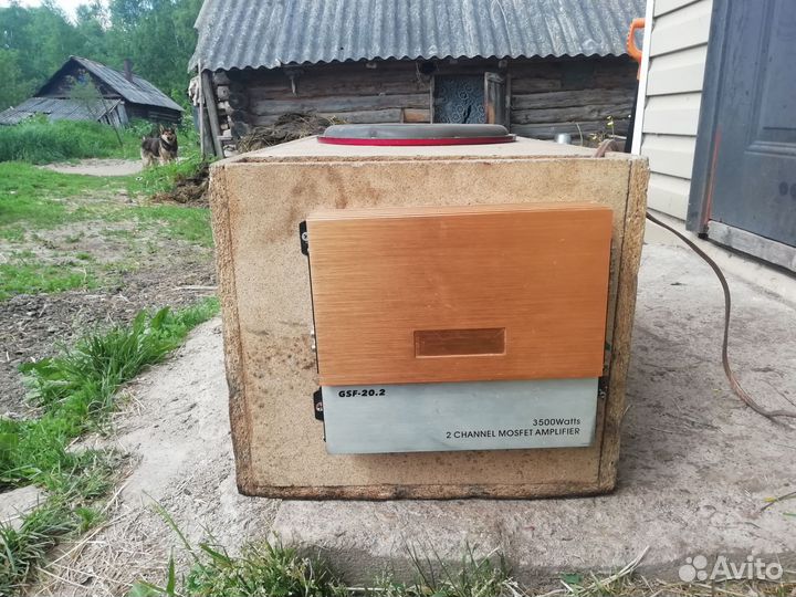 Сабвуфер и усилитель