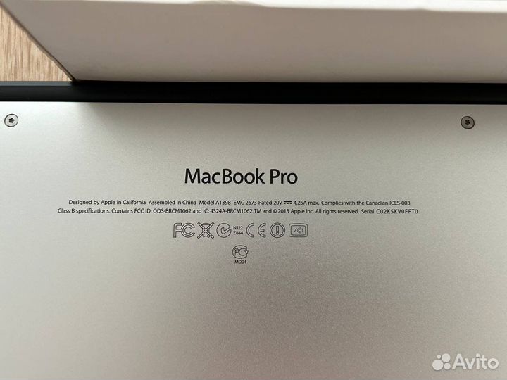 Apple MacBook Pro 15