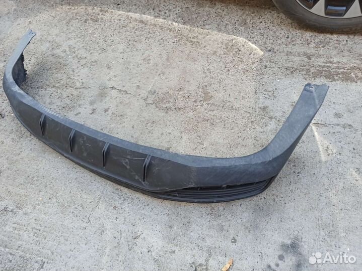Hyundai solaris 2 накладка заднего бампера