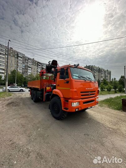 КамАЗ 43118-73094-50 с КМУ, 2023