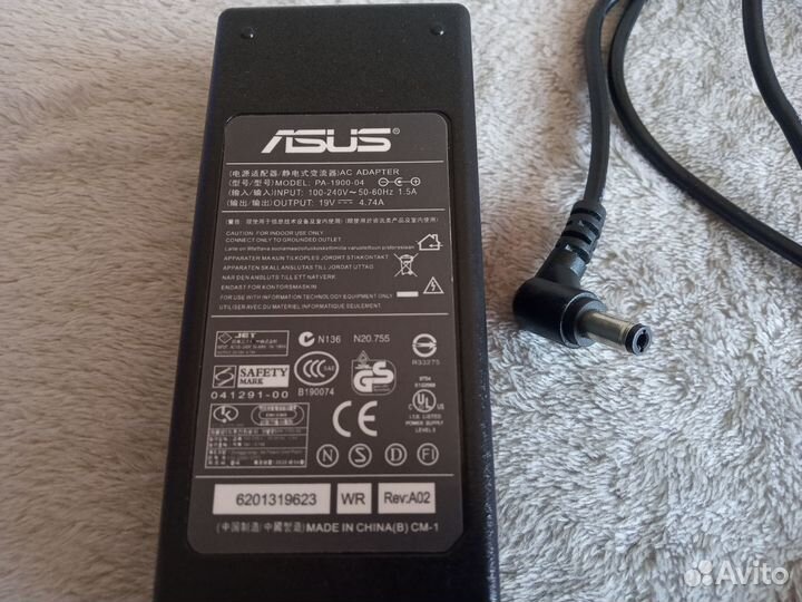 Блок питания для ноутбука Asus