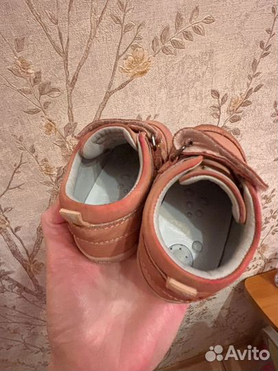 Ботинки детские chicco 19 для девочки