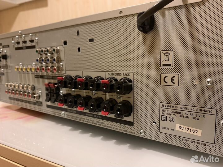 Ресивер sony K890 hdmi 6.1 пду продажа обмен