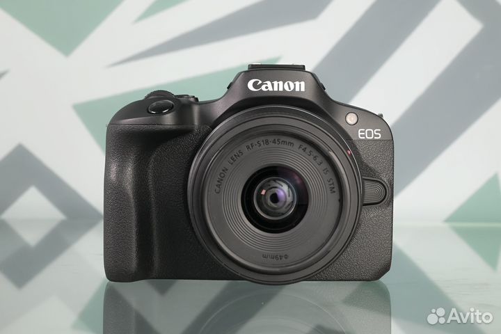 Canon EOS R100 Kit 18-45mm IS STM как новый