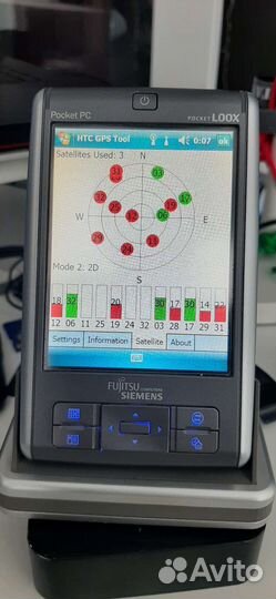 Fujitsu Siemens loox с550 + Bluetooth GPS Navitel