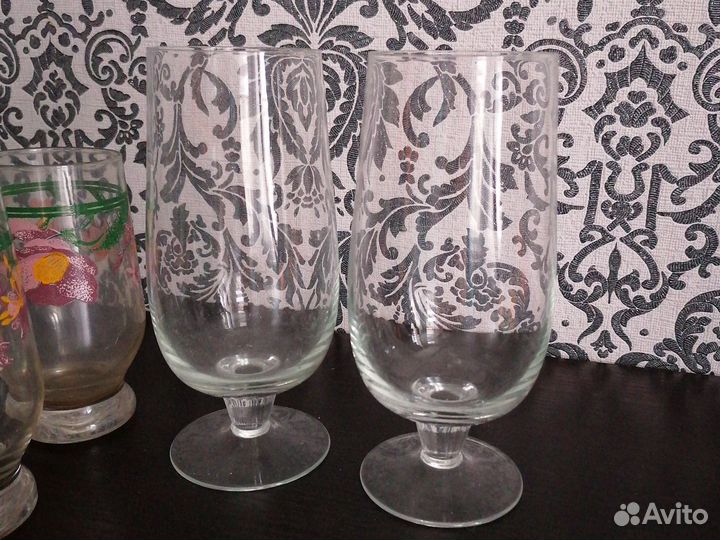 Рюмки, фужеры, стаканы