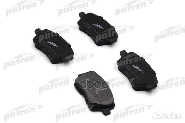 Колодки тормозные ваз largus 12- перед. pbp1617