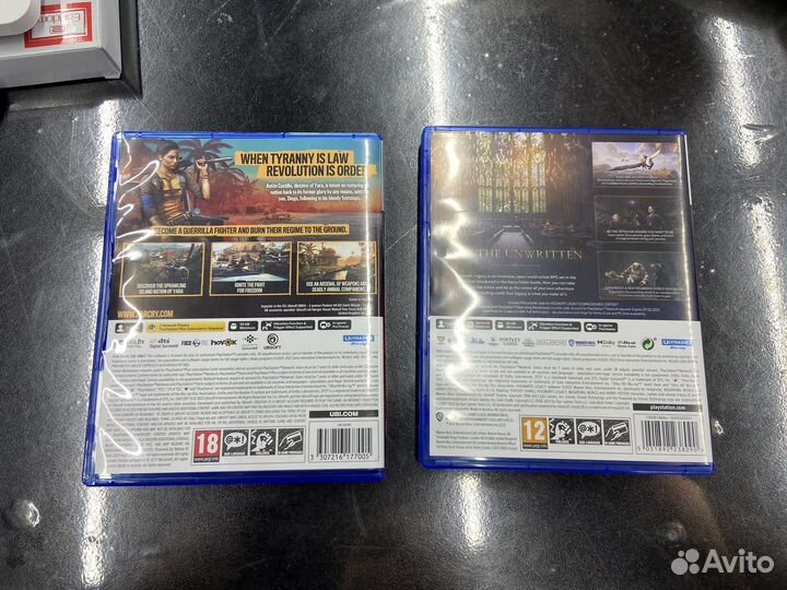 Диски для PS5 (Far Cry, Hogwarts legacy)