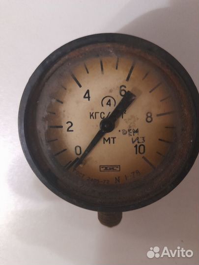 Манометр гост 2405-72, СССР