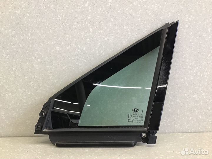 Стекло двери передней левой Hyundai Santa Fe (TM)