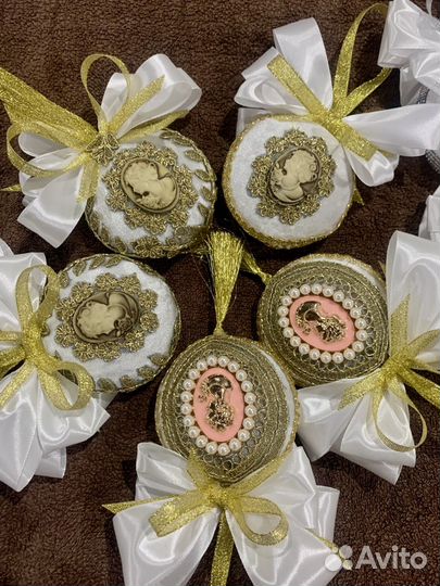 Игрушки на елку ручная работа