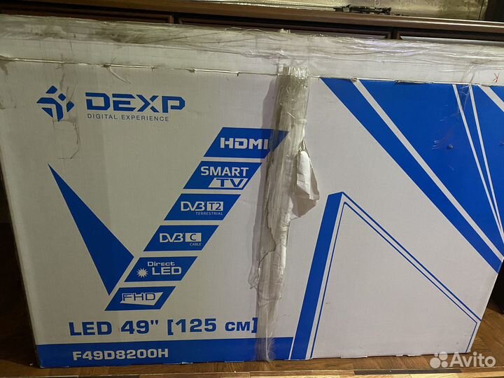 TV dexp LED 49 125 см