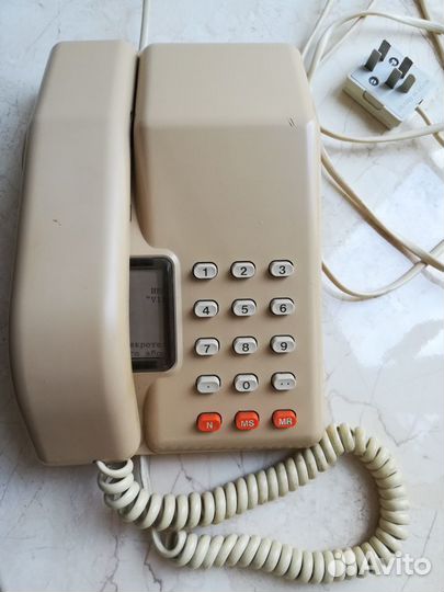 Кнопочный стационарный телефонный аппарат viscount