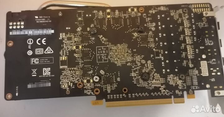 Видеокарта msi armor rx 570 8 gb