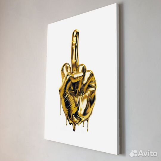 Руки Жесты интерьерная картины на холсте 40х60
