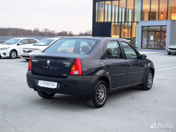 Renault Logan 1.4 МТ, 2009, 166 000 км