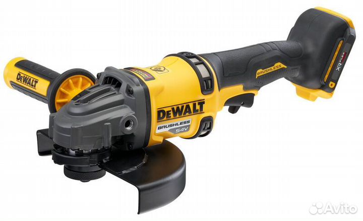 Шлифмашина угловая DeWalt DCG440N 54V без аккумулятора