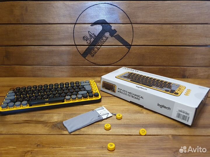 Клавиатура беспроводная Logitech POP Keys Blast