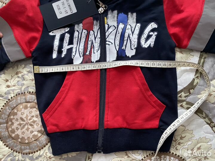 Новый спортивный костюм детский 2-4 года