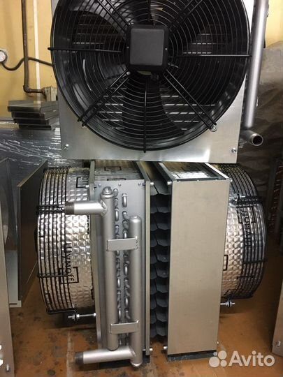 Тепловентилятор водяной 4200м3/ч до 45 кВт