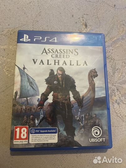 Игры для приставок ps4 (Assassins creed valhalla)