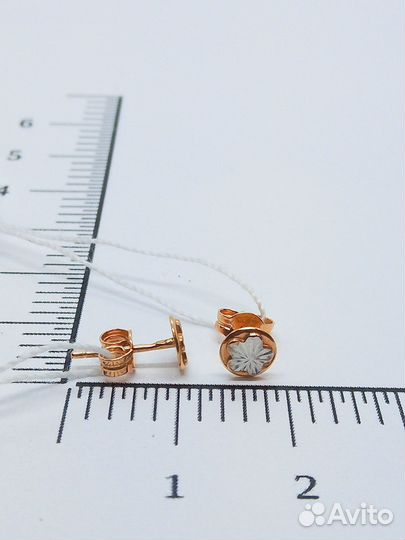 Золотые серьги