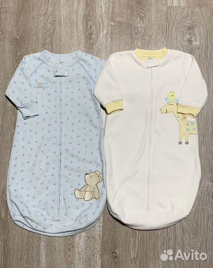 Carter's флисовый Кокон спальный мешок конверт