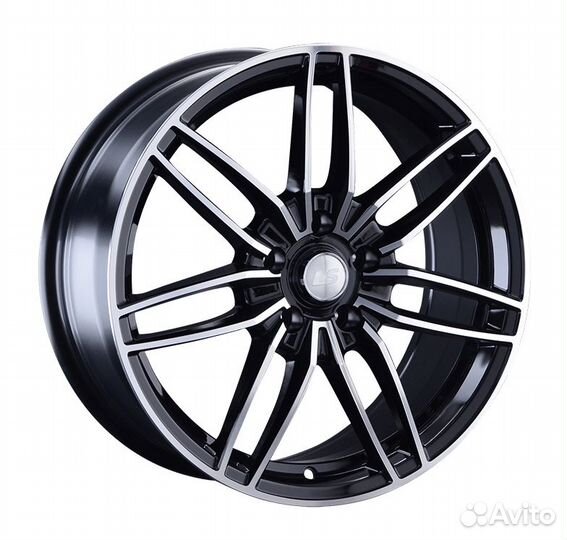 R17 4x100 7,5J ET40 D60,1 LS Wheels 1241 BKF