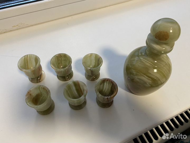 Набор рюмок из оникса