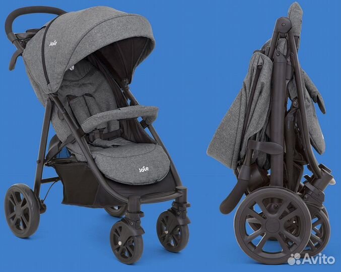 Детская прогулочная коляска joie litetrax 4