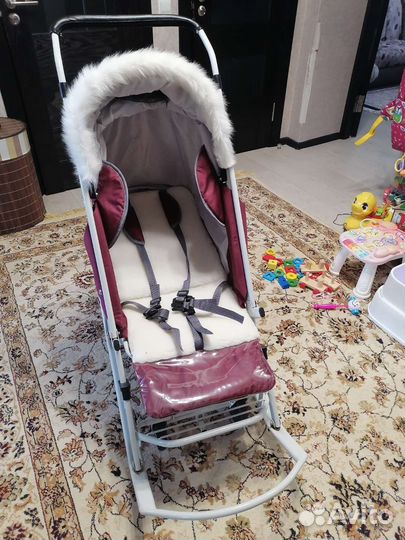 Сани коляска детские