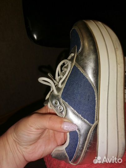 Кроссовки женские 37 размер натуральная кожа