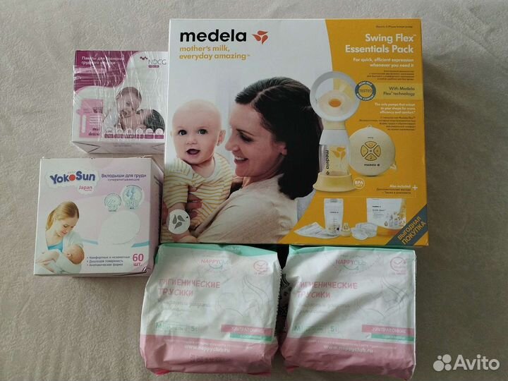 Молокоотсос medela swing maxi flex