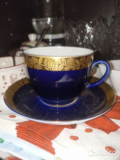 Чашка с блюдцем лфз