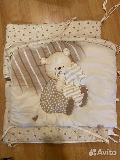 Бортики в детскую кроватку бу