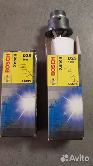 Лампы ксенон d2s пара
