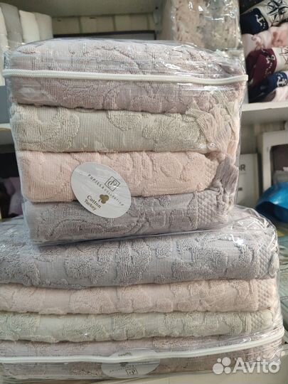 Махровые полотенца