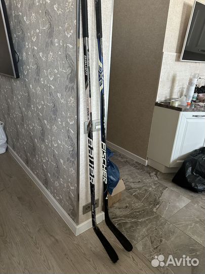 Клюшка хоккейная левый хват бу