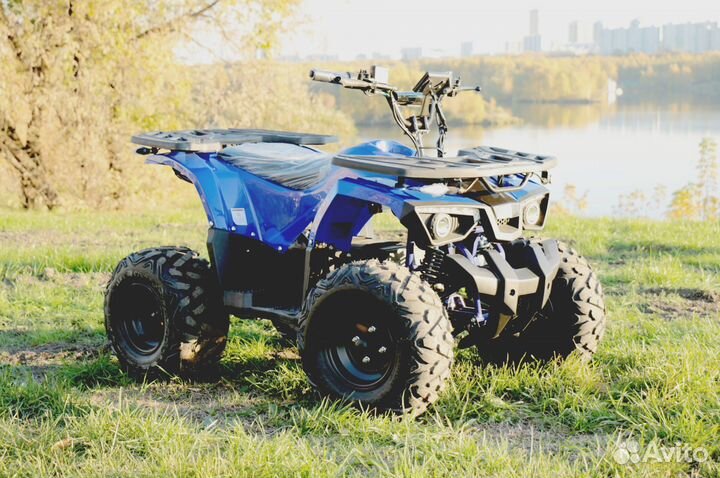 Электроквадроцикл Дачник-01У New Зелёный