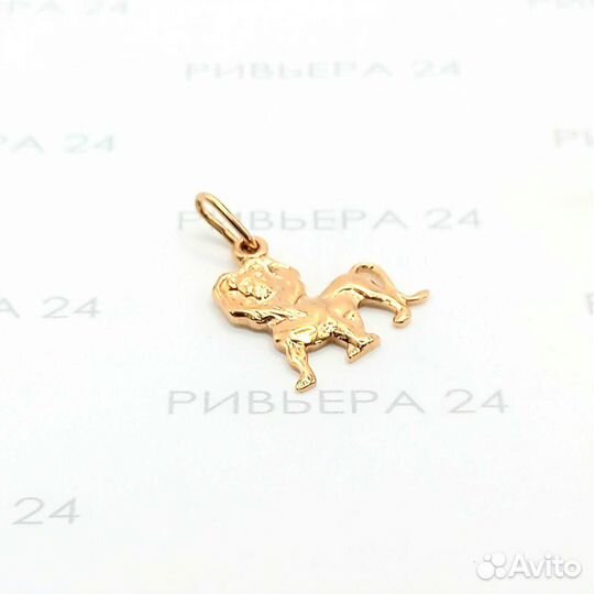 Золотая подвеска