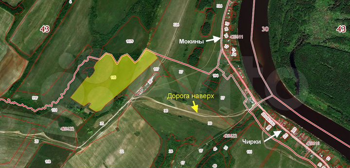 Участок 17,75 га (СНТ, ДНП)